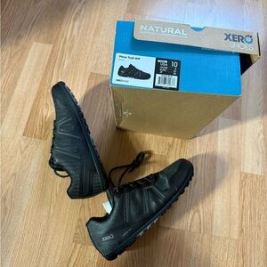 Xero shoes Men's Mesa Trail WP Black Trail Shoe size 10